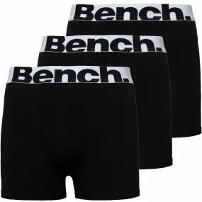 Bench Mens Newham 3 Pack Elasticated Boxers - Multi