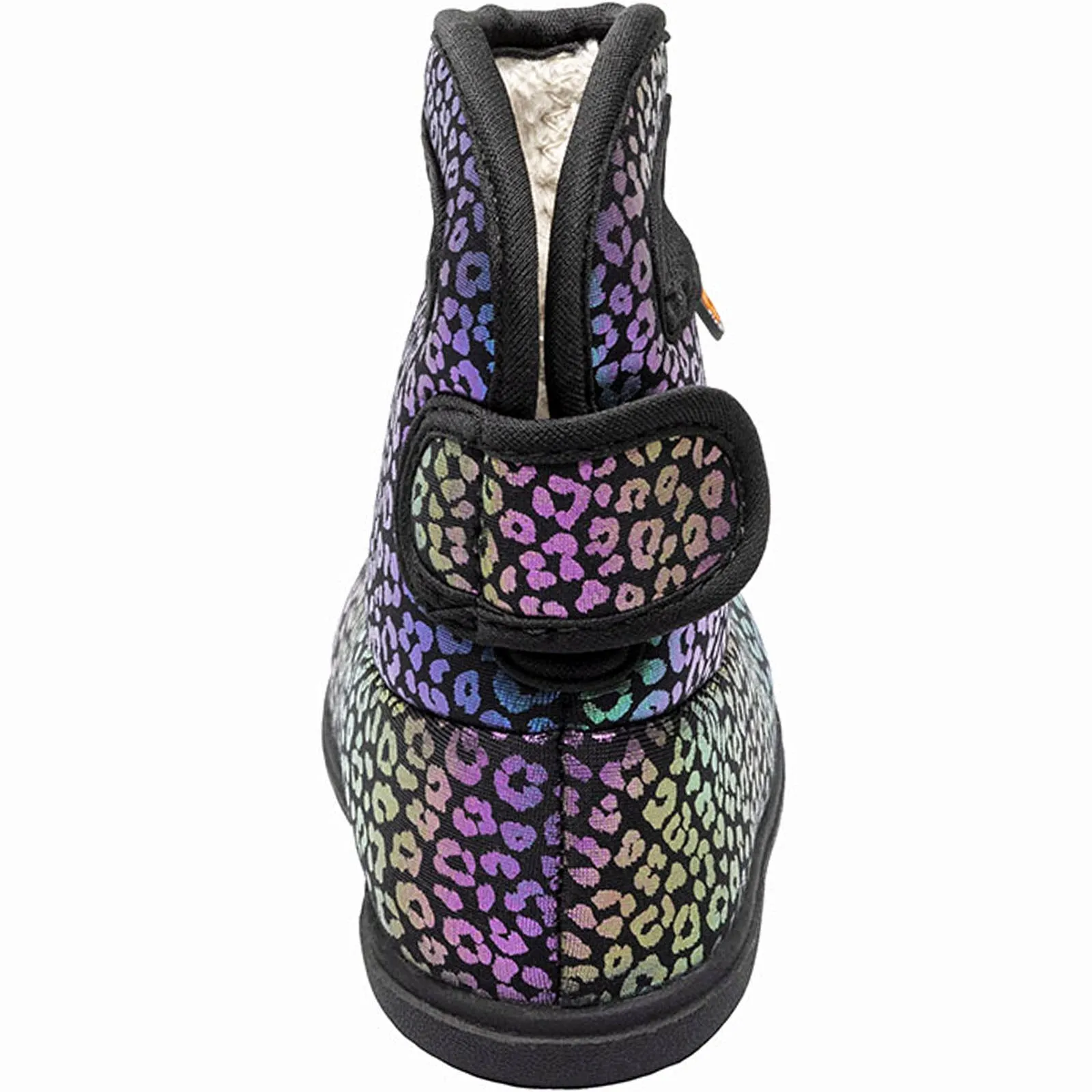 BOGS Toddler Baby BOGS II Rainbow Leopard Rain Boots - Black Multi