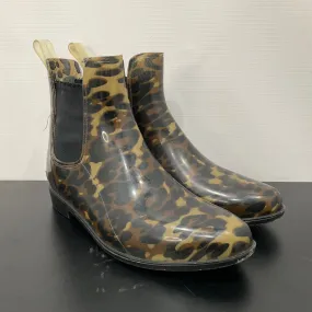 Boots Rain By Lauren By Ralph Lauren In Animal Print, Size: 10