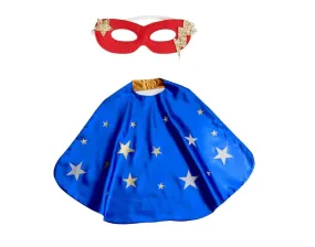 Cape & Mask Set - Blue