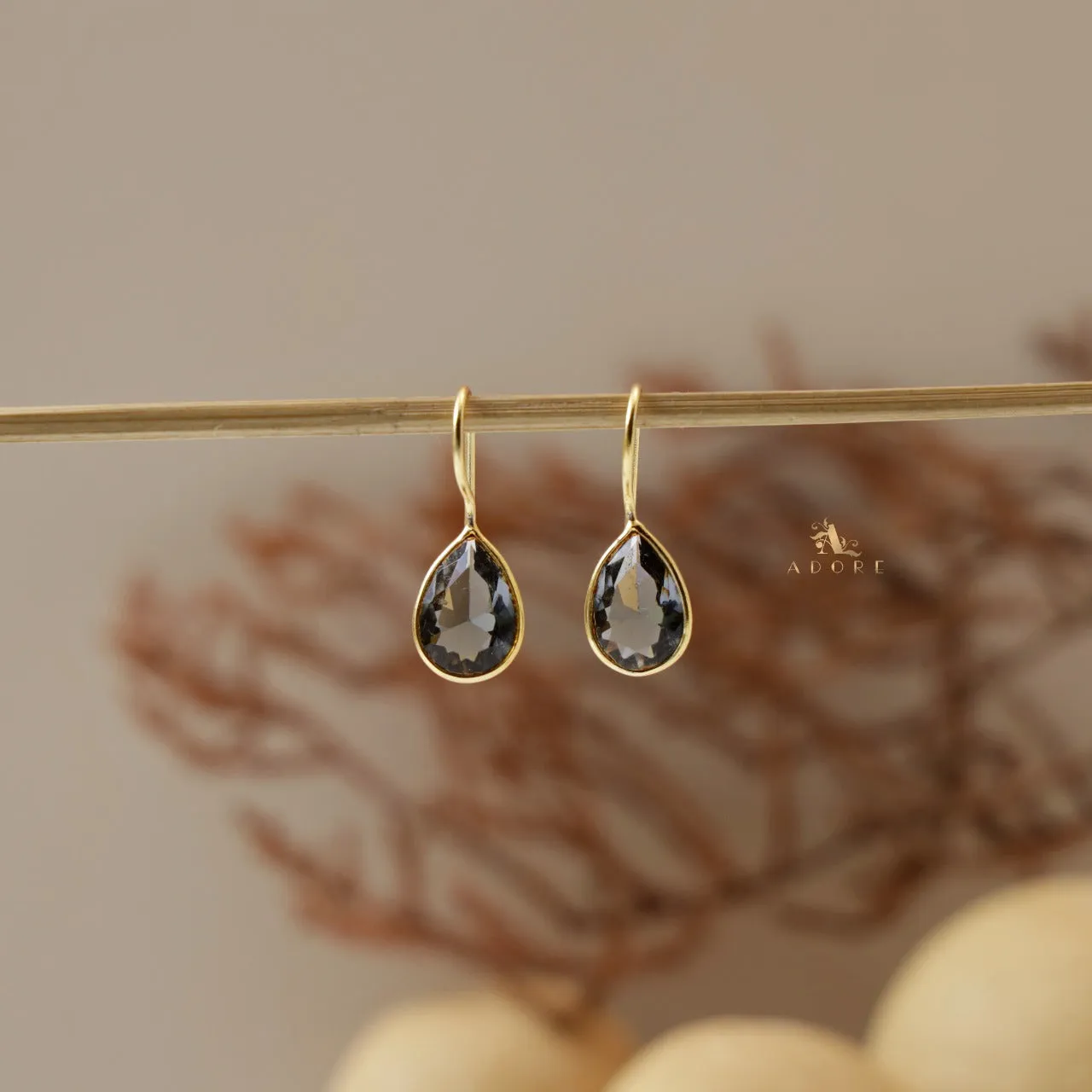 Cercel Golden Rain Drops Earring (Colour Option)