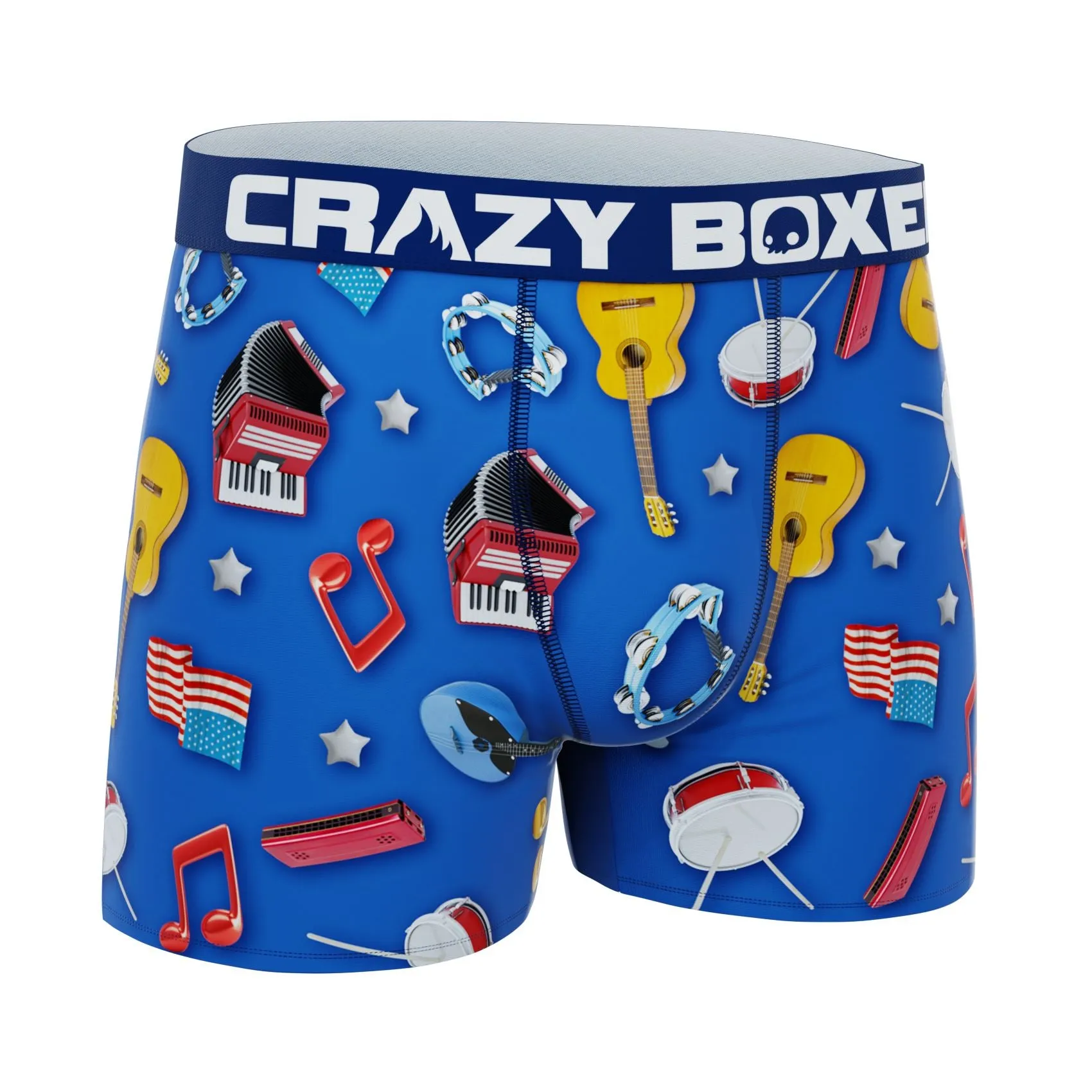 CRAZYBOXER American Culture Men's Boxer Briefs