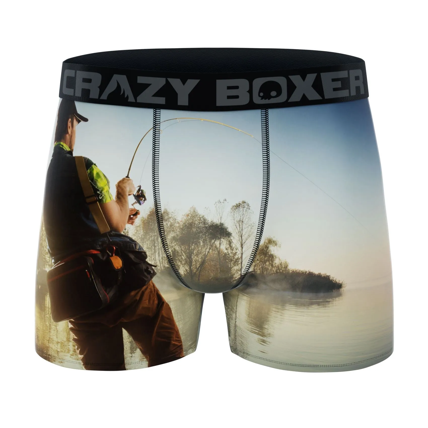 CRAZYBOXER Outdoor Men's Boxer Briefs (6 Pack)