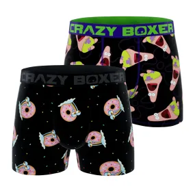 CRAZYBOXER SpongeBob Men's Boxer Briefs (Pack 2)