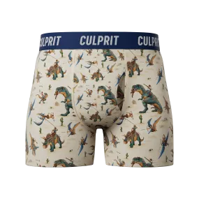 Jurassic Western Boxer Briefs w/ fly