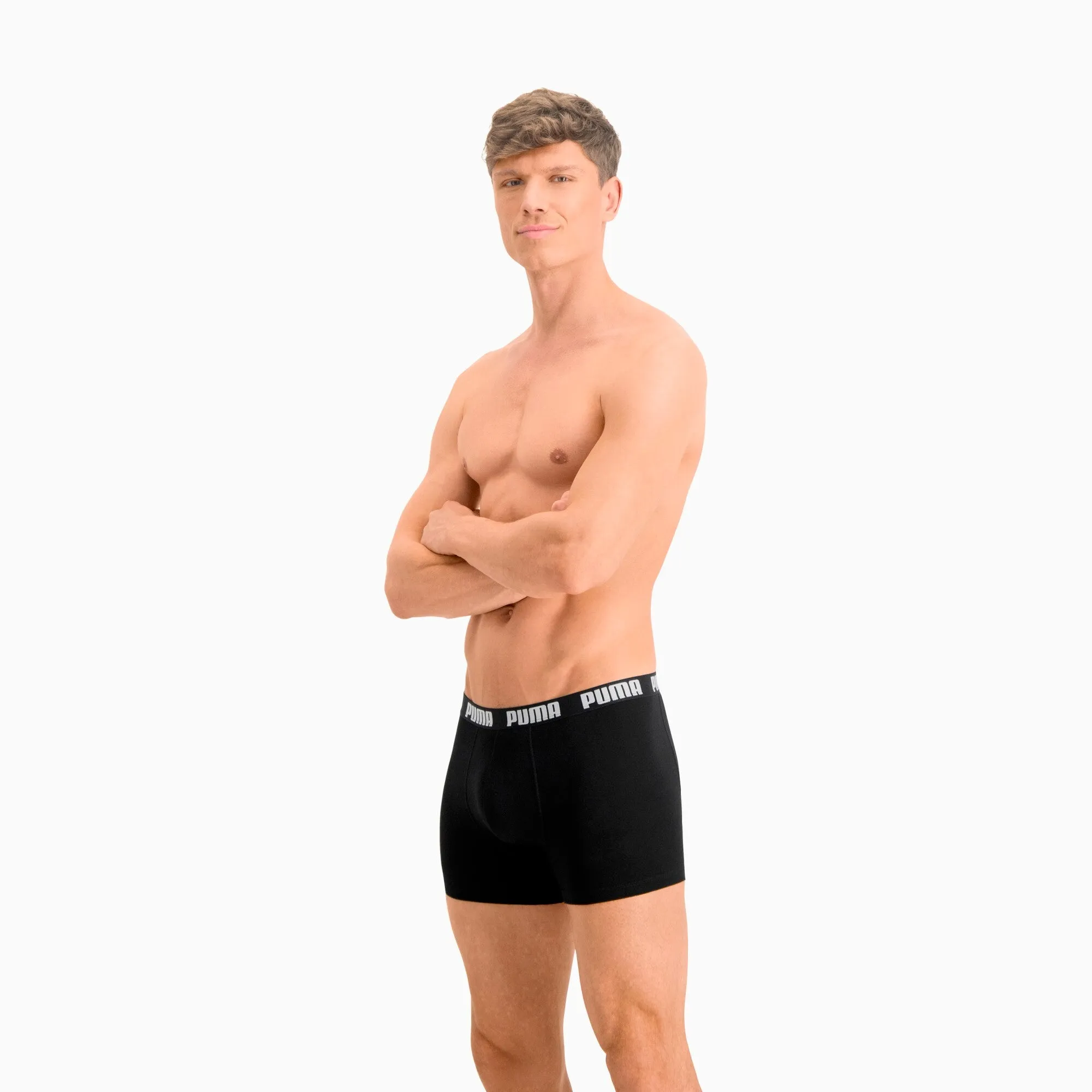 PUMA 3 Pack Everyday Comfort Cotton Stretch Boxers