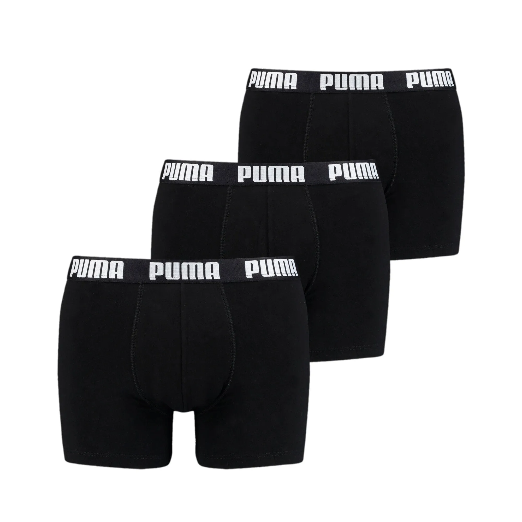 PUMA 3 Pack Everyday Comfort Cotton Stretch Boxers