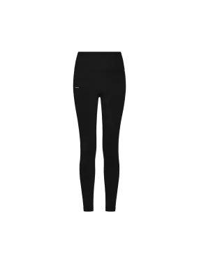 Women's Plant-Stretch Compressive Leggings—Black